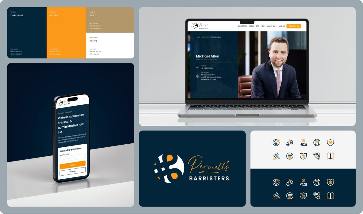 Photo used for Stand Out with a Brand That Clients Remember (Parnell’s Barristers) Section